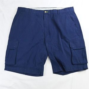 Tailorbryd 40 x‎ 10" Navy Blue Cargo Shorts